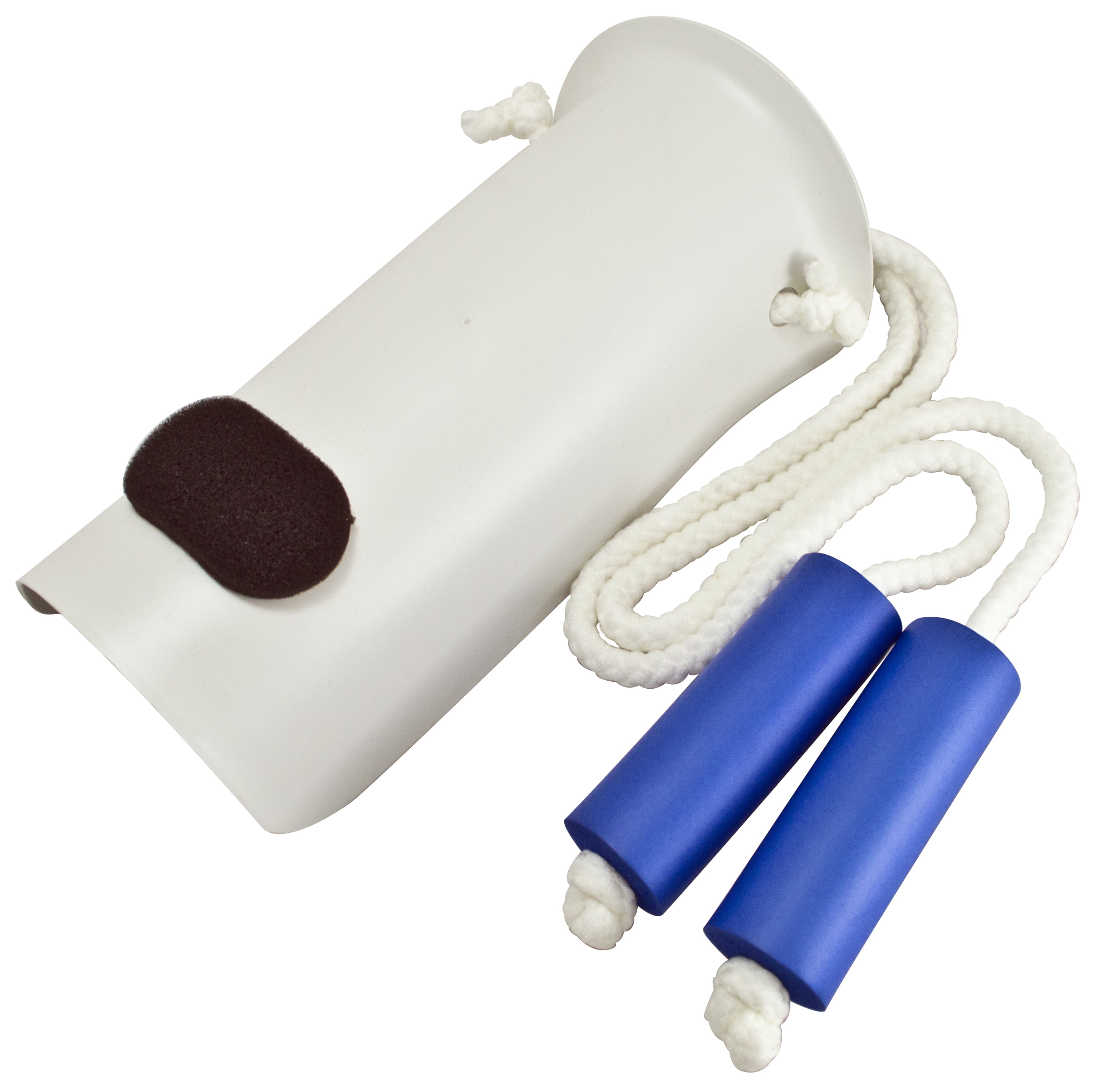 Essential Medical Supply Deluxe Heavy Duty Molded Sock Aid with Soft Foam Handles