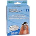 thumbnail image 1 of Essential Medical Supply Elastic Tie Once Shoelaces in 24" Length, 3 Pairs per Pack, 1 of 2