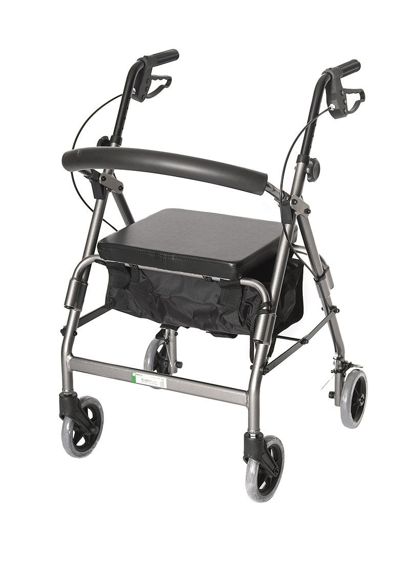 Equate Rolling Walker For Seniors, Rollator Walker With