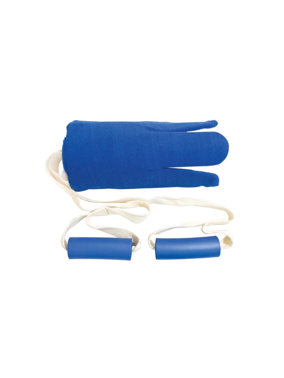 Flexible Terry Cloth Sock Aid with Two Soft Foam Handles