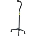thumbnail image 1 of Essential Medical Supply Four Prong Small Base Standing Quad Cane, 1 of 6