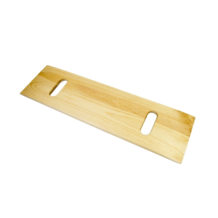 DMI Transfer Board and Slide Board, FSA Eligible, Made of Heavy-Duty Wood  for Patient, Senior and Handicap Move Assist and Slide Transfers, Holds up