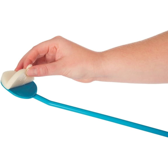 Essential Medical Supply EZE Lotion Applicator Replacement Foam Pads for Lotion Applicator - Each Box Includes 2 Stick On Sponges