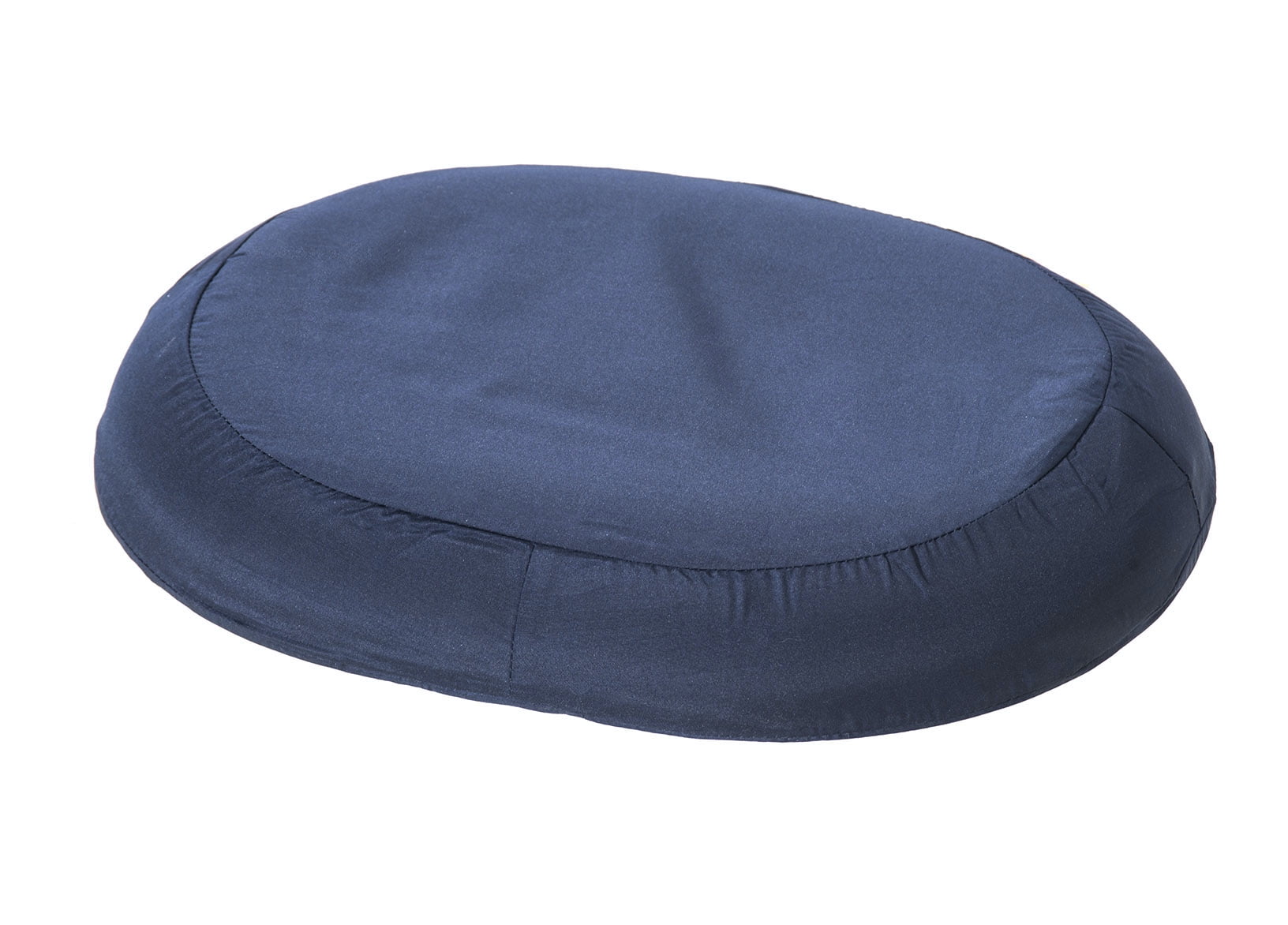 Essential Medical Supply Molded Donut Style Ring Cushion - 18 Inch Navy Chair Pillow Provides Relief for Tailbone, Hemorrhoid Pain and More