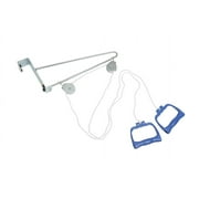 Essential Medical Supply Overdoor Exercise Pulley Set with Door Attachment and Adjustable Resistance