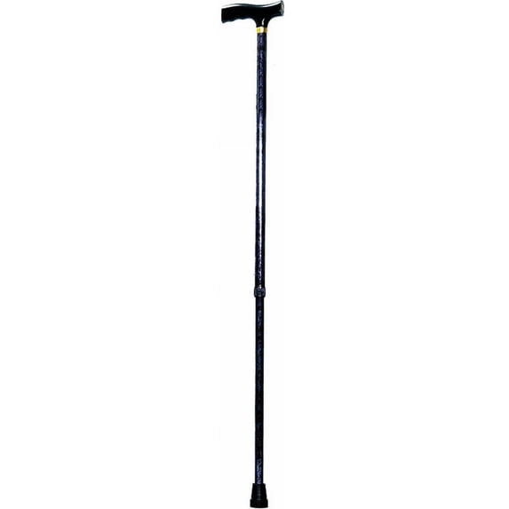 Essential Medical Supply Steppin' Out Adjustable Fashion Cane with Wooden T-Handle