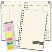 Global Printed Products 2025 Monthly & Weekly Planner, 5"x8", 14 Months, Nov 2024-Dec 2025, Frosted