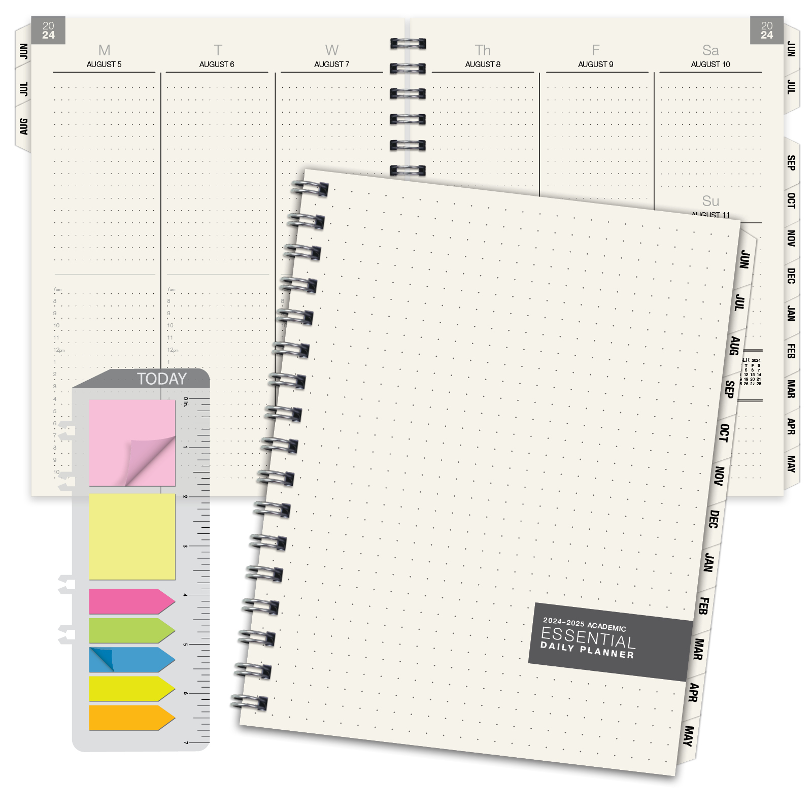 20242025 Monthly Planner Monthly Planner 20242025 With Tabs, JAN