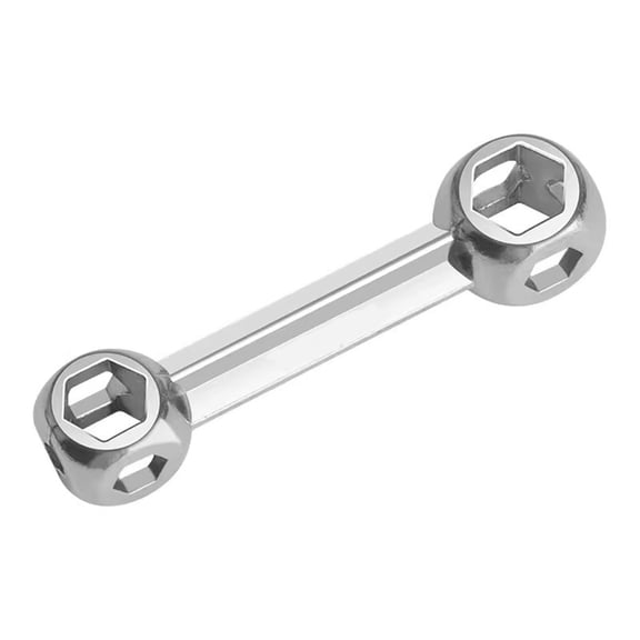 Essential Multifunctional Portable Wrenches Kit For Cyclists Features Ten Hexagonal Sockets Covering 6 15mm Universal Application