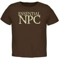 thumbnail image 1 of Essential NPC Gamer Funny Toddler T Shirt Brown 2T, 1 of 1