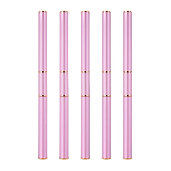 Essential Nail Art Tool Set with Double Ended Brushes for Stylish Home Manicures