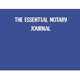 thumbnail image 1 of The Essential Notary Journal- Blue, (Paperback), 1 of 1