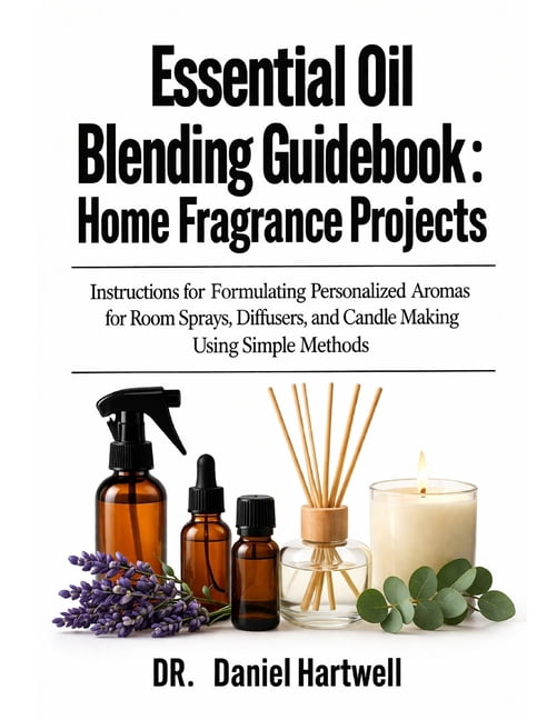 Essential Oil Blending Guidebook: Home Fragrance Projects : Instructions for Formulating Personalized Aromas for Room Sp, (Paperback)