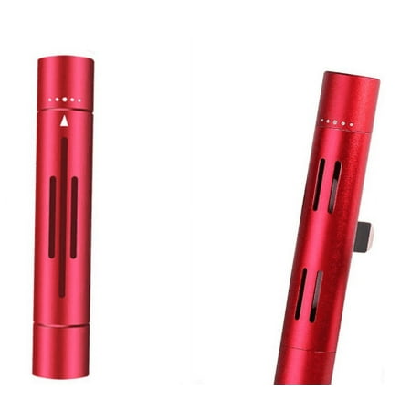 Essential Oil Car Diffuser Vent Clip Aromatherapy Vehicle Air Vent Clip Custom Car Vent Clip with 4 Refill Sticks for Car, Office, Kitchen, Bathroom, Pet Houses(Red)