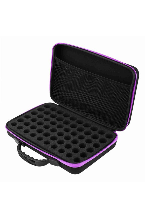 Essential Oil Carrying Case, Premium EVA Protection For 60 X 5/10/15ml Bottles, Travel