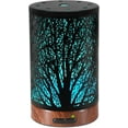 thumbnail image 1 of Essential Oil Diffuser - 150ML Metal Aromatherapy Diffuser for Essential Oils with 7 Colors Lights Gifts for Mom Waterless Auto Shut-Off & Ultrasonic Cool Mist Diffuser, Ambience for Home, 1 of 6