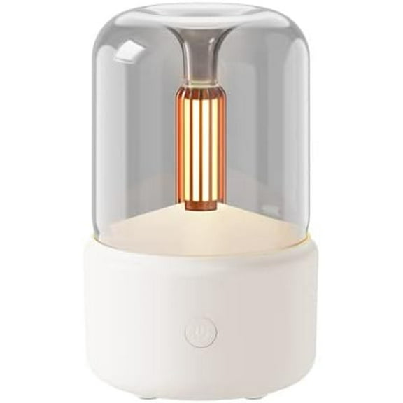 Essential Oil Diffuser, 150ml Aromatherapy Diffuser with Auto Shut-Off, Scent Diffusers for Essential Oils, Cool Mist Humidifier with Warm Lights, Aroma Diffuser for Home&Office