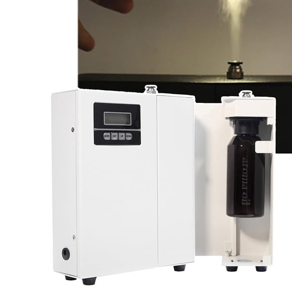 Essential Oil Diffuser,150ml Commercial Hotel Aroma Diffuser,4-Segment Timing + Lcd Screen Display,Aroma Diffuser Humidifier,For Hotels, Ktv, Offices(18x6.5x21cm)