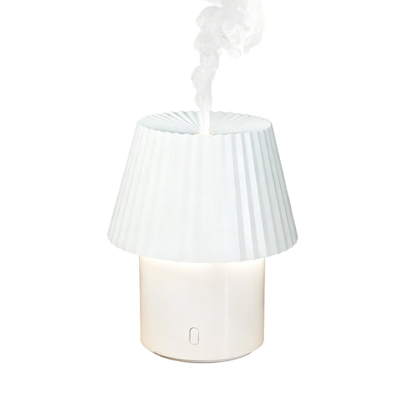Essential Oil Diffuser 160ml Retro Mushroom Ultrasonic Aroma Diffuser with Desk Lamp, Soft Night Light, Quiet Cool Mist Humidifier for Home Bedroom Office