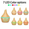 thumbnail image 1 of Essential Oil Diffuser, 300ML Humidifiers for Bedroom, Wood Grain Aromatherapy Diffuser with LED Night Light, 2 Spray Modes, 24db Quiet, Suitable for Living Room, Bedroom SPA Office (A), 1 of 6