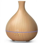 Essential Oil Diffuser, Anjou 500ml Cool Mist Humidifier Wood Grain Aromatherapy Diffuser