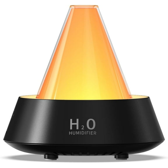 Essential Oil Diffuser,Aroma Diffusers for Home,Bedroom,Bathroom,Small Room,USB Powered 150ml Work 6-12 Hours,Waterless Auto Off, with Ambient Light