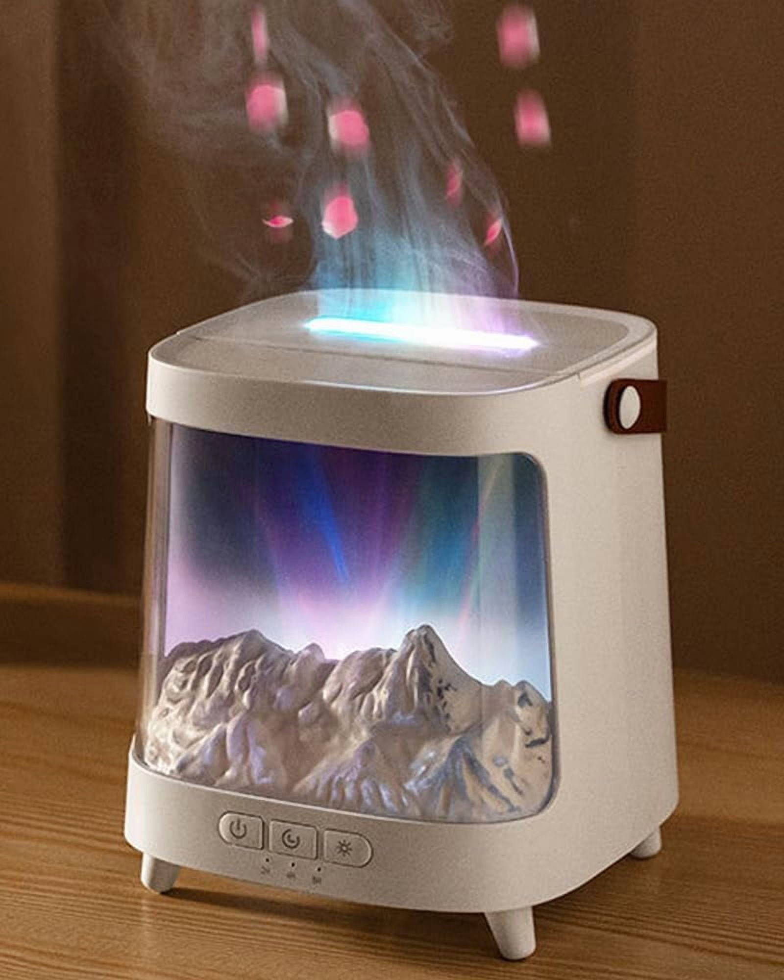 Essential Oil Diffuser, Aurora Aroma Diffuser with Remote Control ...