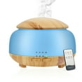 thumbnail image 1 of Essential Oil Diffuser, Daroma Aromatherapy Diffuser With Remote Control,300ml Aroma Ultrasonic Nebulizing Cool Mist Humidifier,7 Color Mood Lights & Waterless Auto-Off for Home Office Gift,Light Wood, 1 of 7