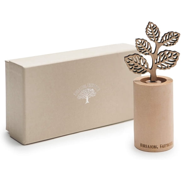 Essential Oil Diffuser | Flower Diffuser | Wooden Reed Diffuser Stick | 6" Small Reed Diffuser | Aromatherapy Oil Diffuser Stick (Multi Leaf Design)