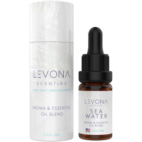 Essential Oil for Diffuser: Home Luxury Scents Fragrance Oil - Aroma Oil for Humidifiers - Hotel & Office Diffuser Oils - Essential Oils for Diffusers for Home - 10 Ml - Sea Water