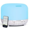 thumbnail image 1 of Essential Oil Diffuser for Large Room: 500ml Aromatherapy Ultrasonic Air Humidifier with Remote Control for Home - Aroma Cool Mist Vaporizer with LED Light & Timer for Bedroom Office, 1 of 8