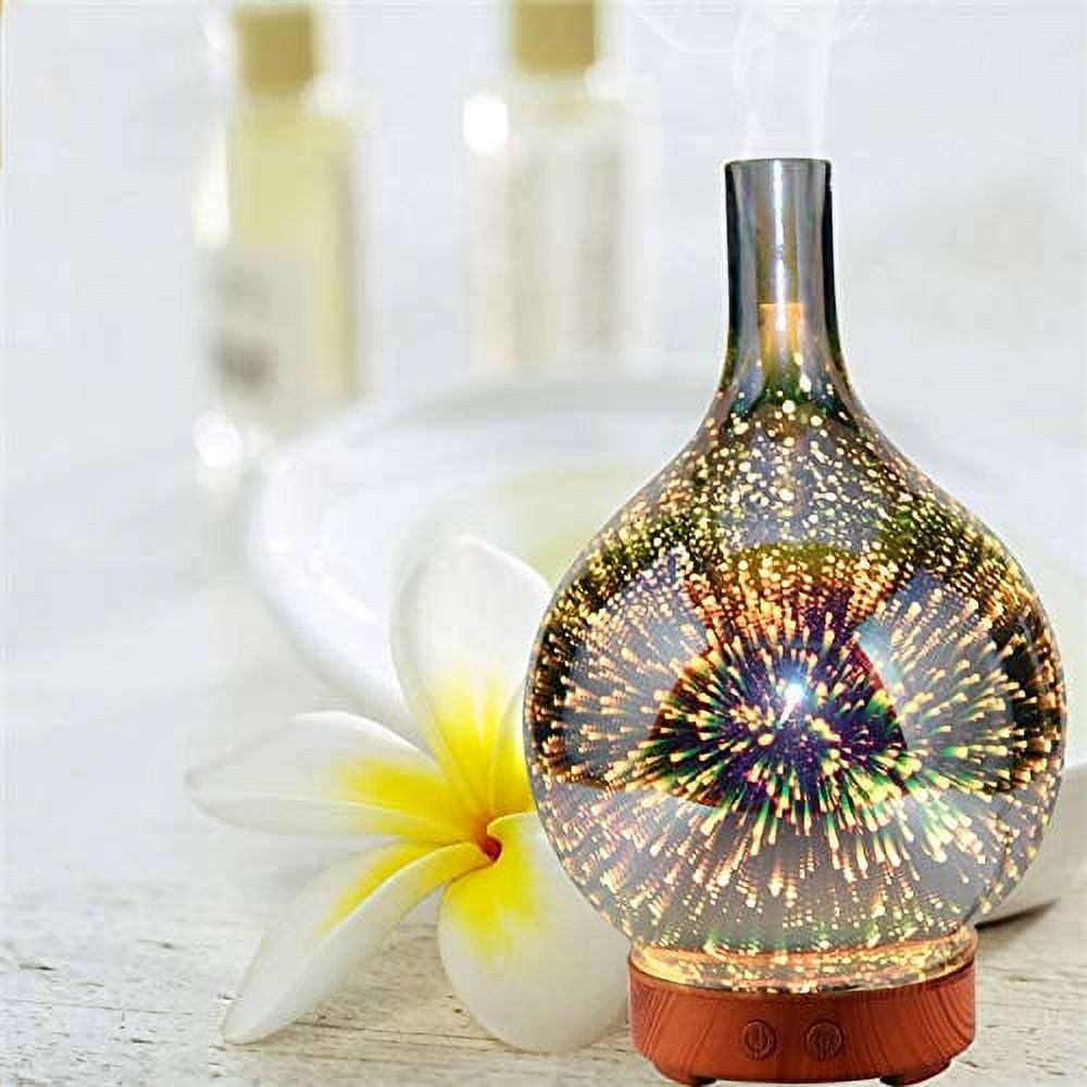 Essential Oil Diffuser Purify 100ml Colorful LED 3D Light eEfect ...