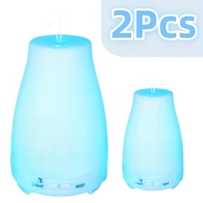 Essential Oil Diffuser, Remote Control Diffusers For Home Scent Aromatherapy Diffuser Air Desk Humidifier For Bedroom Kitchen Large Room Office, Mist Mode Waterless Auto Off