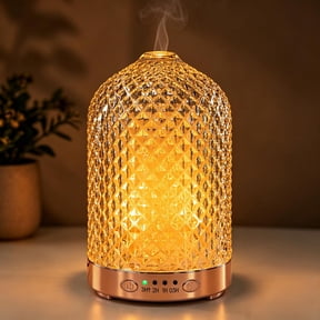 Essential Oil Diffuser for Home, 120 ml Glass Aromatherapy