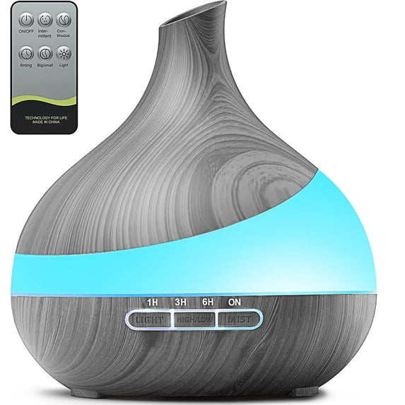 Color Led Light Diffuser Essential Oil Diffuser for Women: 500ml with 14 Color LED - Walmart.com