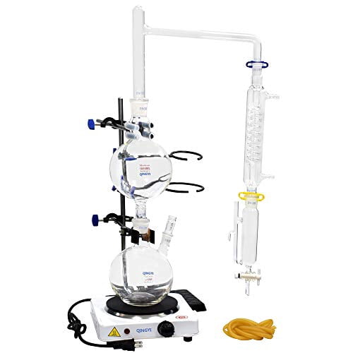 Essential Oil Distillation Apparatus Lab Glassware Kits Steam Water ...