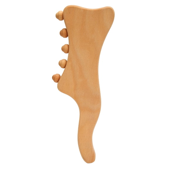 Essential Oil Massage Hammer SPA Dredge Meridians Scraping Massage Stick Wooden Milk Bath Massager Therapy Relaxation Round Ball Massager