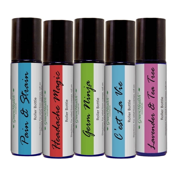 Essential Oil Roll on Variety set, Aromatherapy
