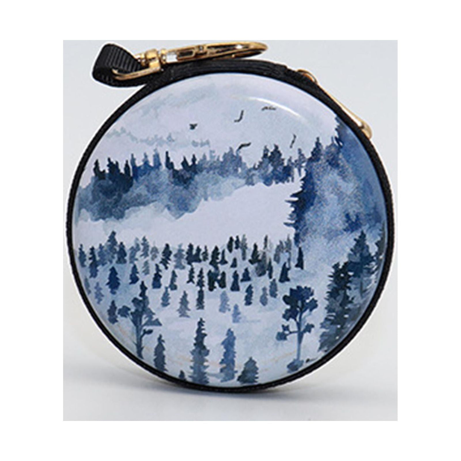 Essential Oil Storage Box 7 Bottles with Zipper 1ml2ml Vials Tinplate