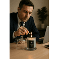thumbnail image 1 of Essential Oil Strong Scented Candles - Scent Candle with Jars - Non Toxic Prefect Scents for Relaxation - Best Soy Wax Candle with Admiralty Glass -  40 to 50 Hours Burning Time, 1 of 3