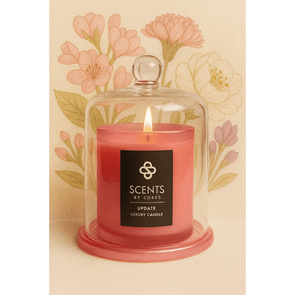 Scentsbycokes Warm & Spicy Scented Container Candles with 60 Hour Burn Time, Soy Wax