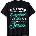 thumbnail image 1 of Essential Oils Jesus Christian Funny Gift Aromatherapy T-Shirt, 1 of 4