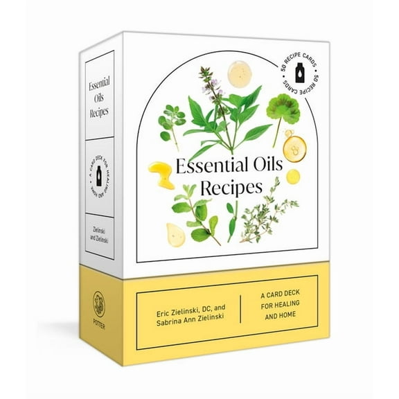 Essential Oils Recipes : A 52-Card Deck for Healing and Home: 50 Recipes (Cards)