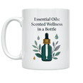 thumbnail image 1 of Essential Oils: Scented Wellness in a Bottle - Essential Oil Enthusiast - 11 oz Ceramic Coffee Mug, 1 of 3