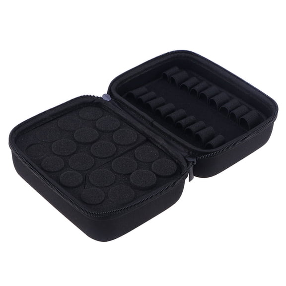 Portable Essential Oil Storage Box with Large Capacity for Bottles and Diffusers in Durable Nylon