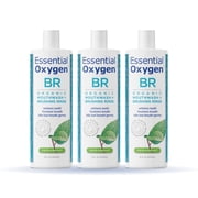 Essential Oxygen BR Organic Mouthwash, Alcohol-Free, Anticavity, Peppermint, 16 oz, 3 Pack