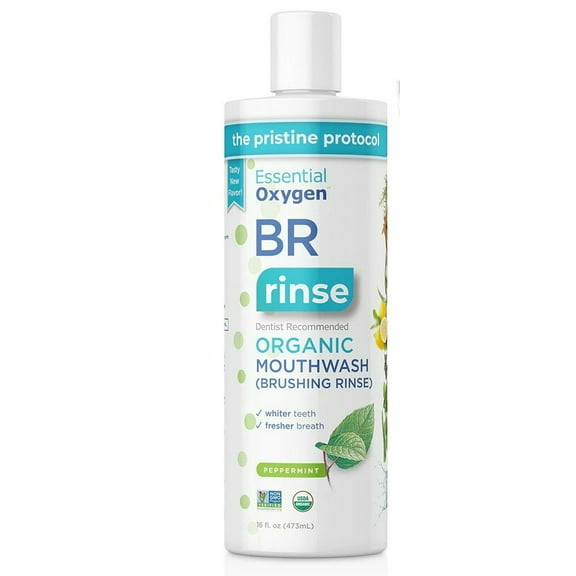 Essential Oxygen Organic Wintergreen Mouthwash 16 fl. oz.