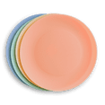 thumbnail image 1 of Essential PP Set of 4 Dinner Plates, Assorted, 10", 1 of 1