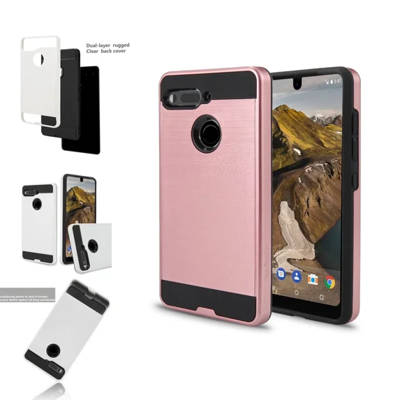 Essential Phone Ph-1 Case, With Screen Protector(Vgc Rose Gold + Sp)