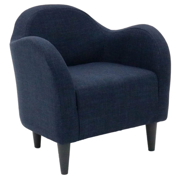 Essential Pieces Bix Max Barrell Chair - Blake Ink